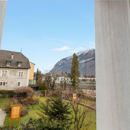Hotel De La Poste Sierre Bagian luar foto